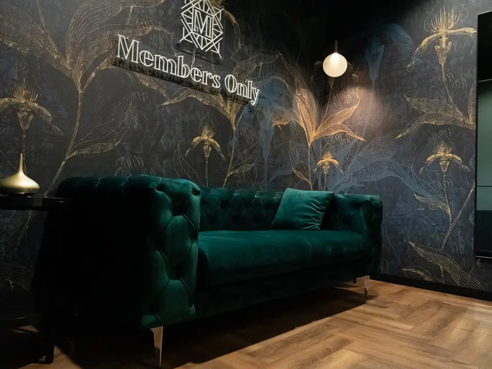 Lounge a Members Only stúdióban